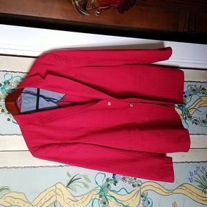 Johnston and Murphy Red Blazer